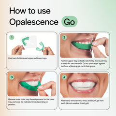 Opalescence toothpaste tube front view highlighting daily maintenance and stain control