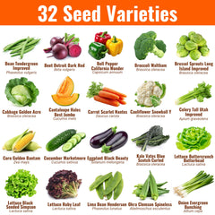 Open Seed Vault sobres individuales reseñables para conservar semillas frescas