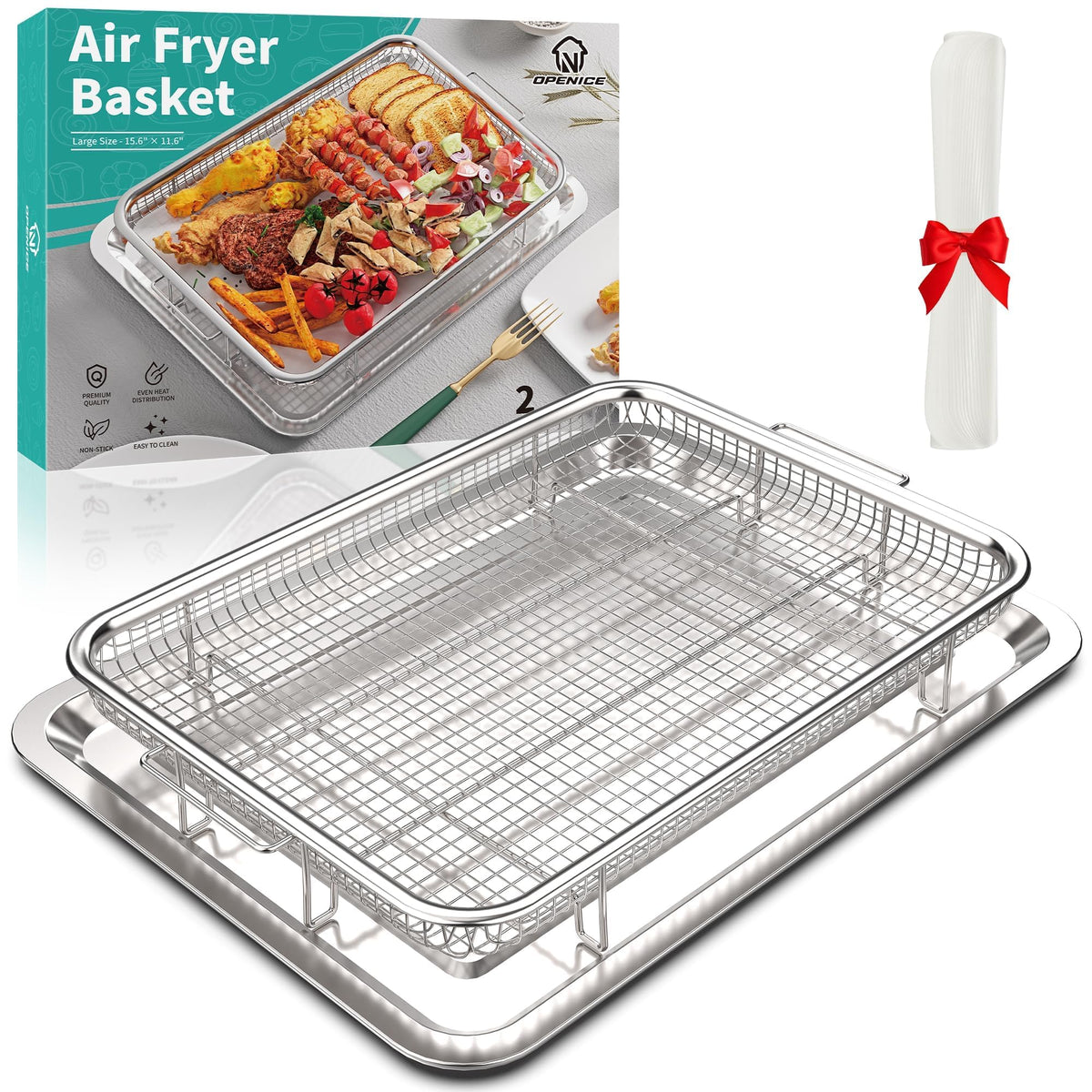 OPENICE caja frontal mostrando el set y beneficios de capacidad