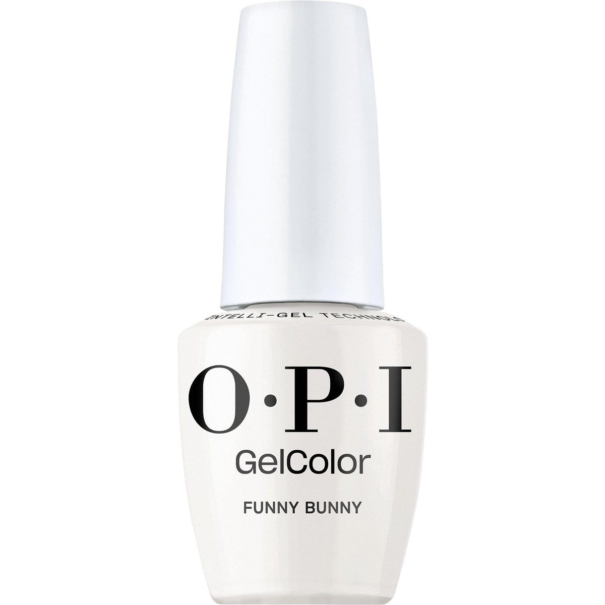 OPI botella Funny Bunny frente mostrando color y brillo profesional