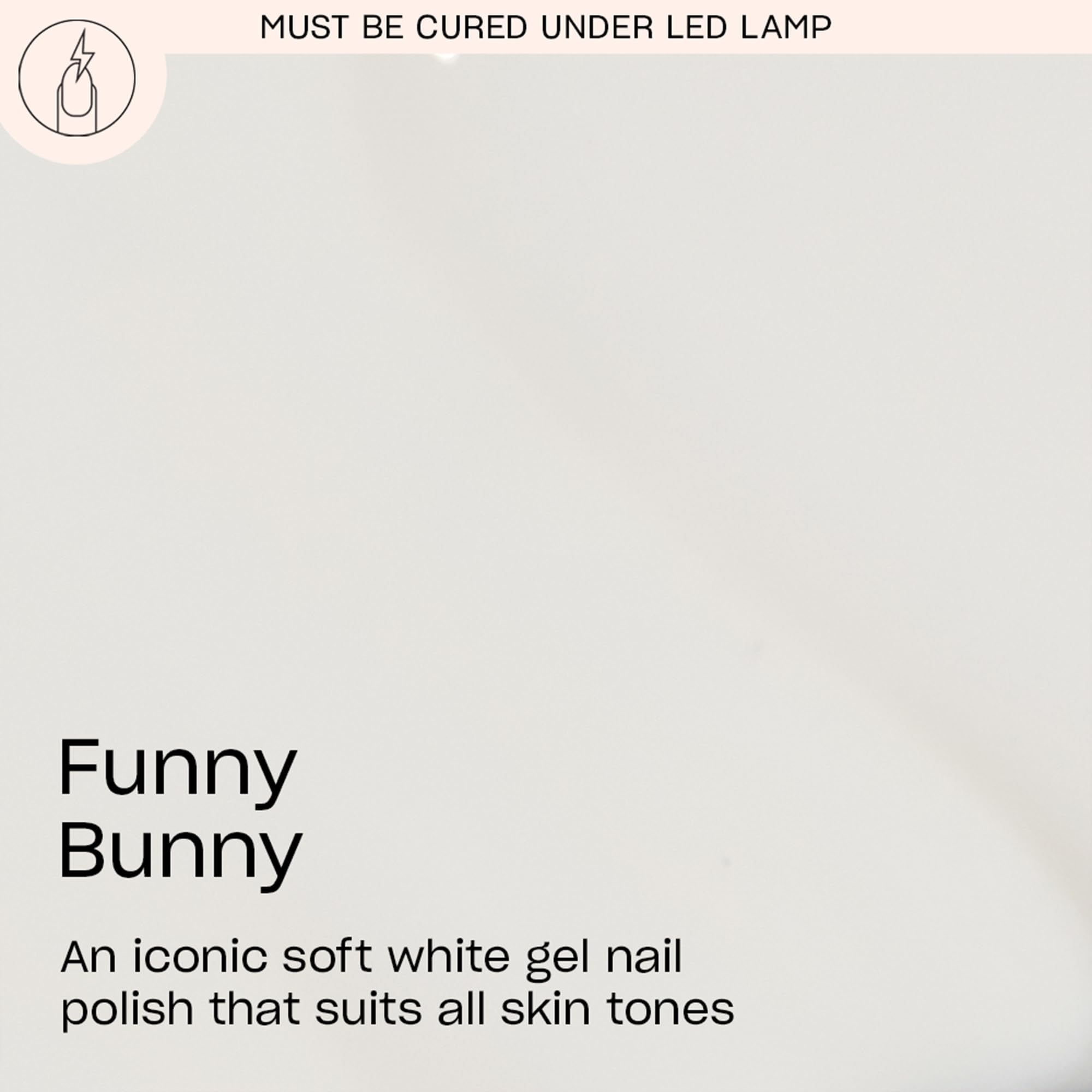 OPI Funny Bunny pincel Intelli-Brush para aplicación precisa y uniforme