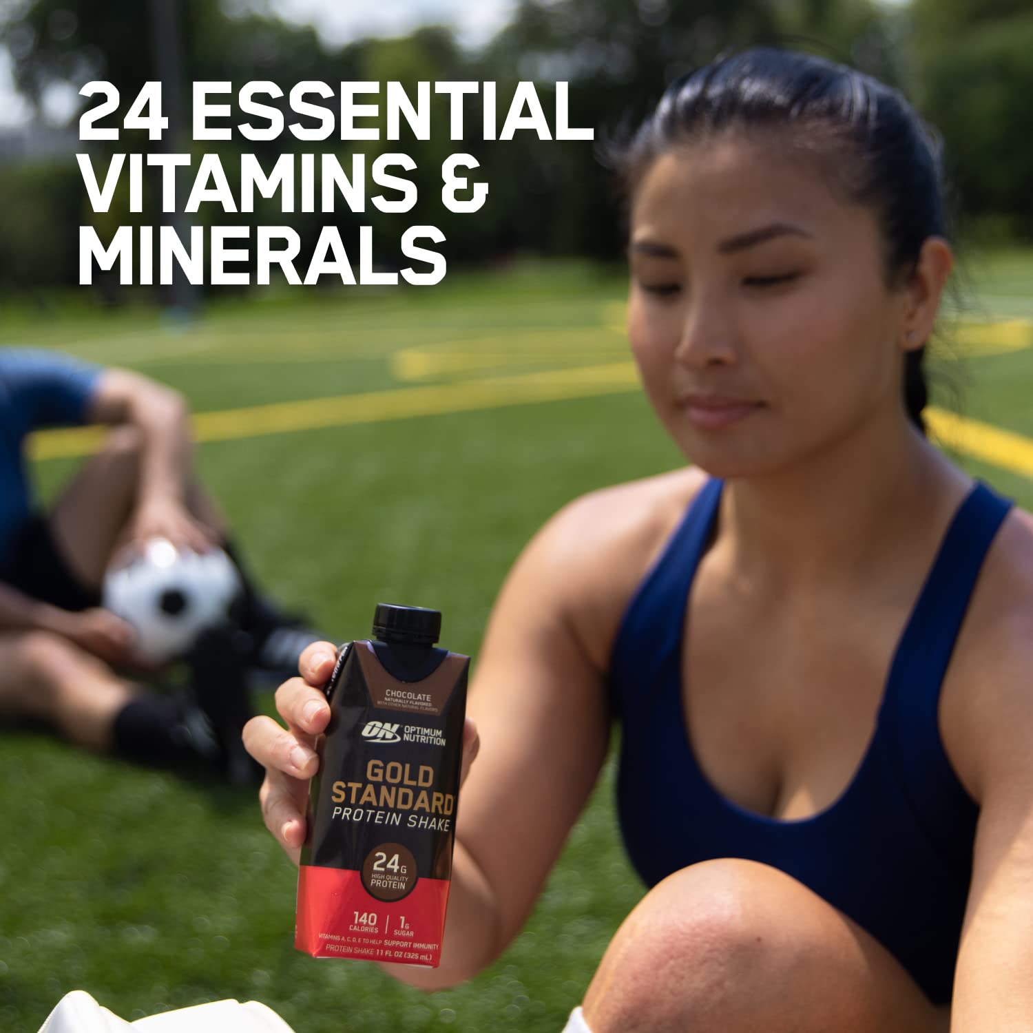 Optimum Nutrition pack de 12 unidades listo para abastecer la semana