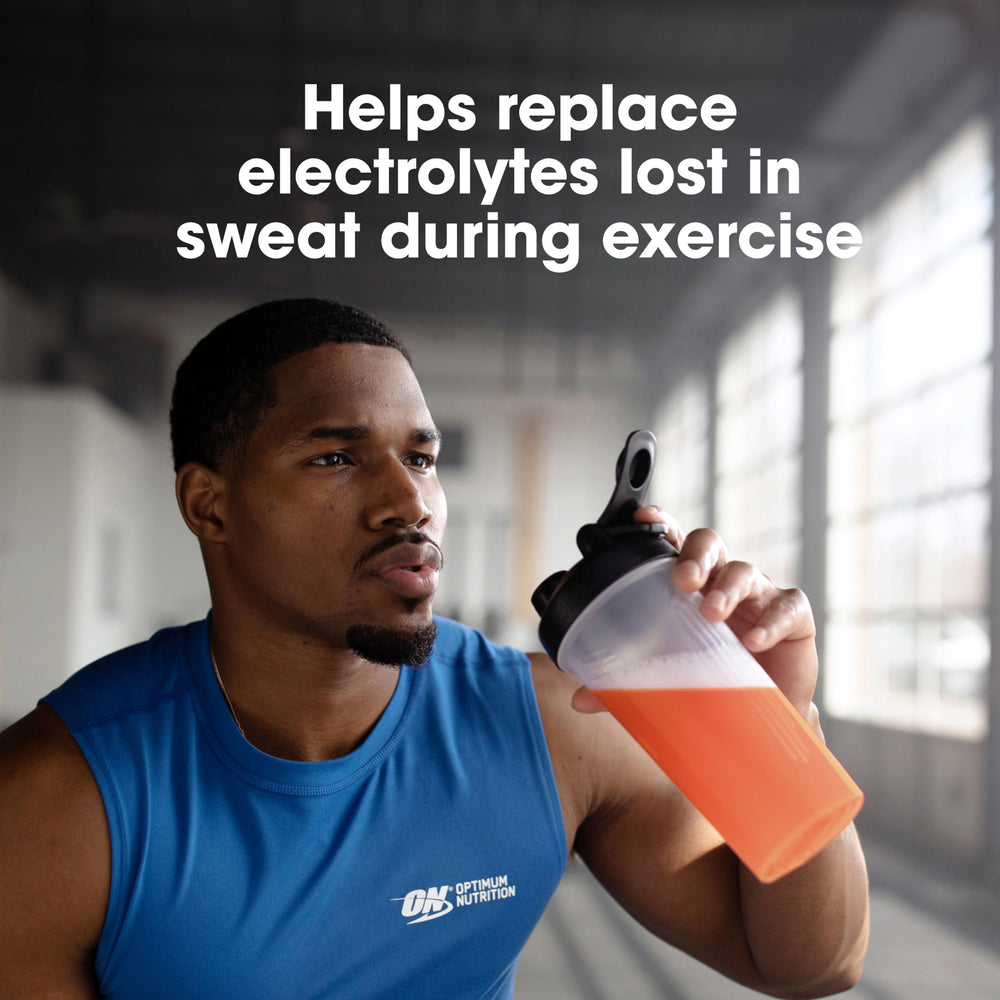 Optimum Nutrition ingredientes enfoque en electrolitos para rehidratación