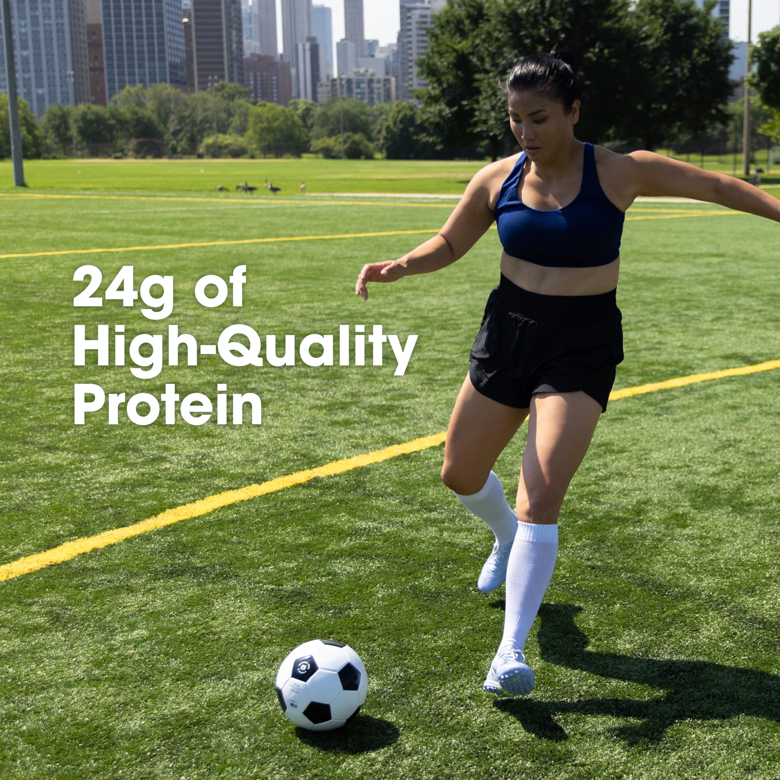 Optimum Nutrition caja de 12 unidades mostrando embalaje para almacenamiento
