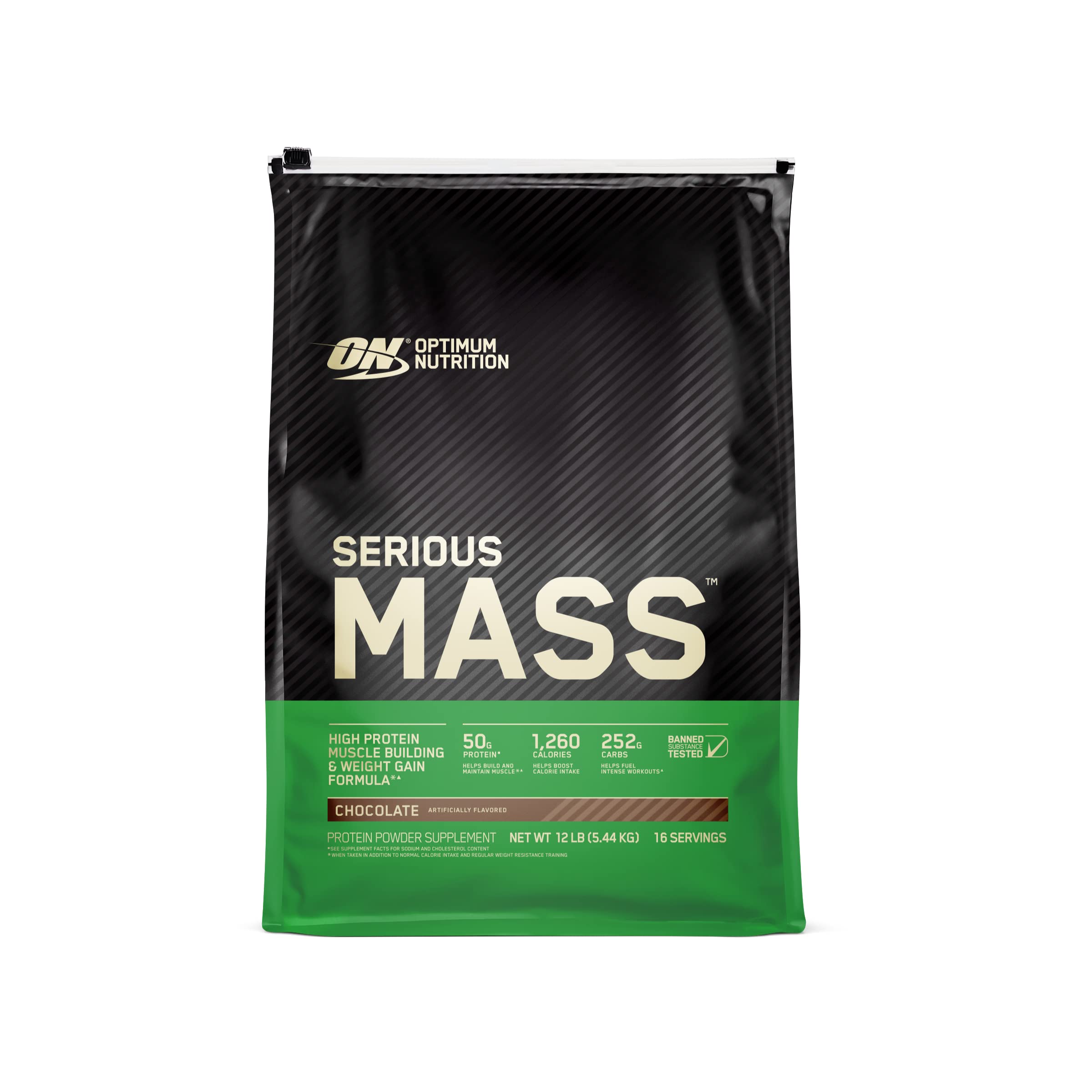 Optimum Nutrition frasco frontal mostrando el envase y beneficio visual