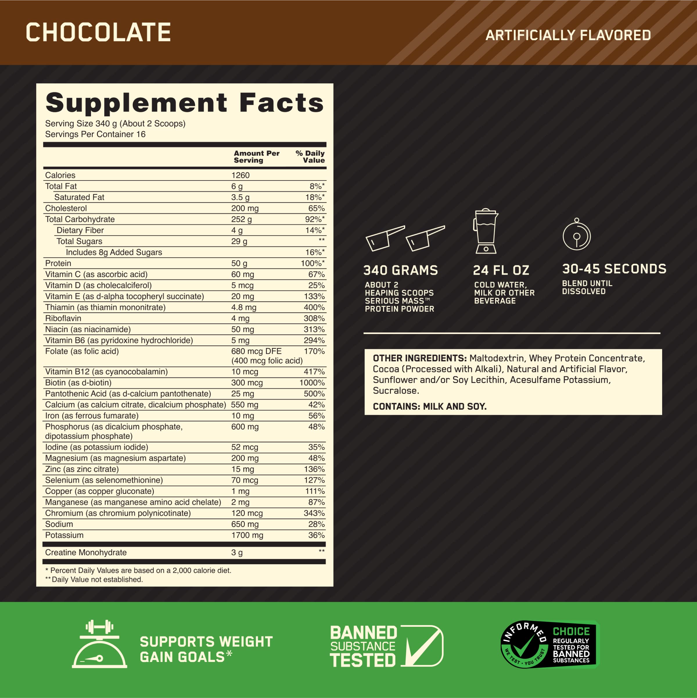 Optimum Nutrition polvo en cuchara mostrando textura y mezcla fácil