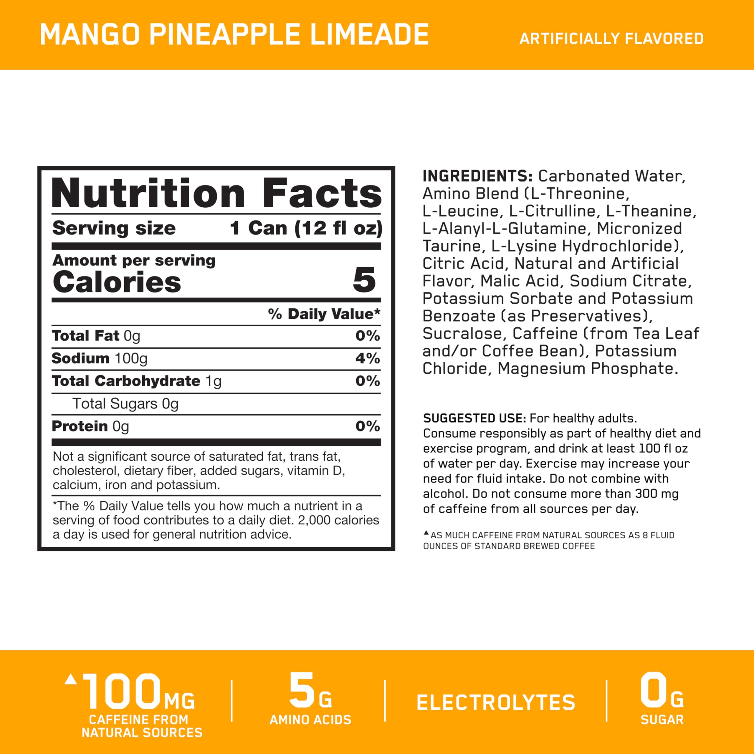 Detalle de burbujas y textura ligeramente carbonatada de Optimum Nutrition