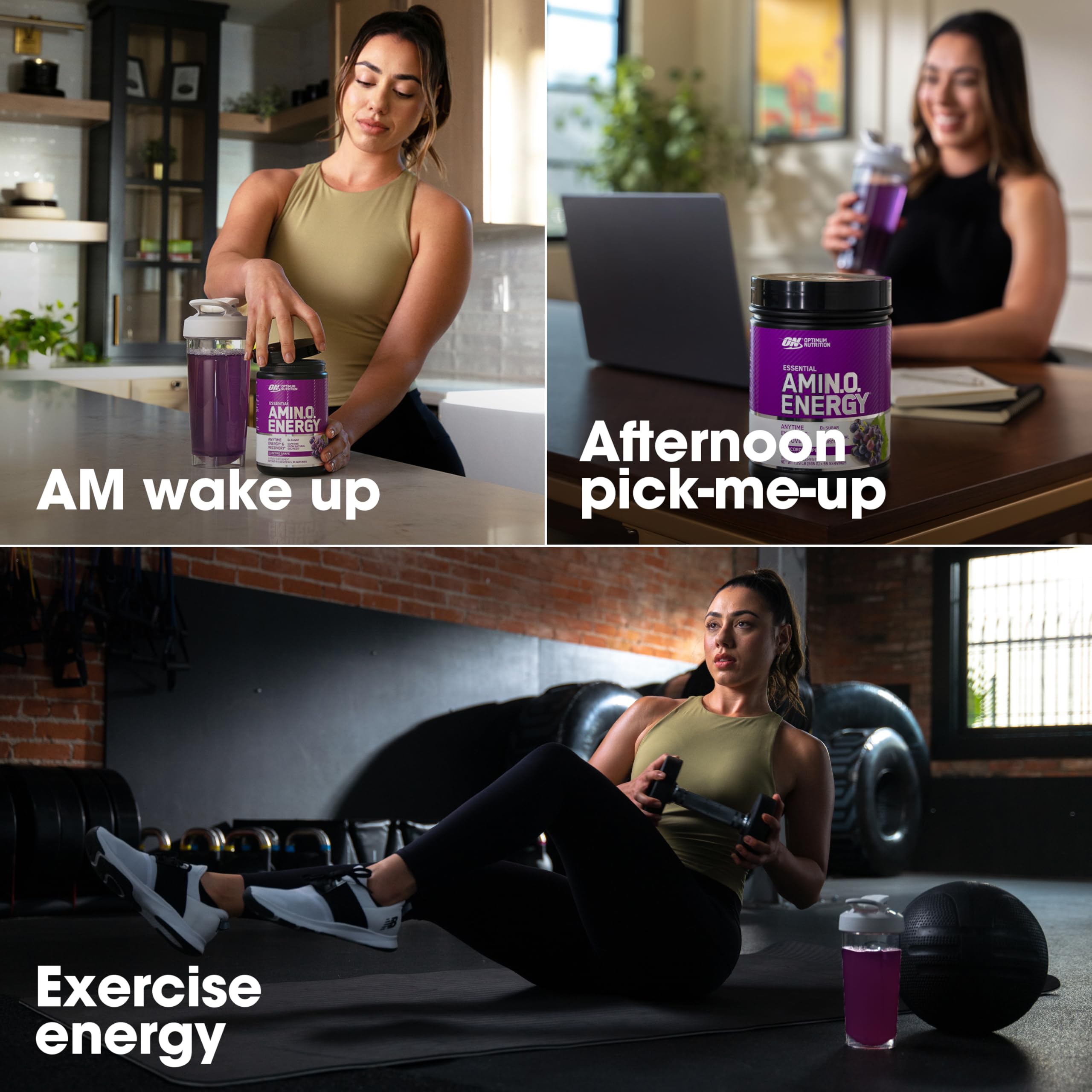 Optimum Nutrition textura del polvo fina para mezcla rápida