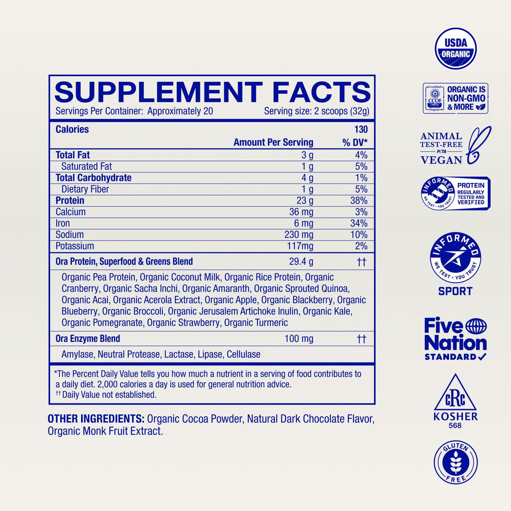 Active person drinking Ora Organic shake after gym for muscle support