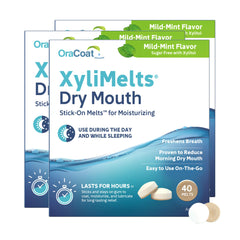 Oracoat frente del empaque mostrando cantidad y sabor mint