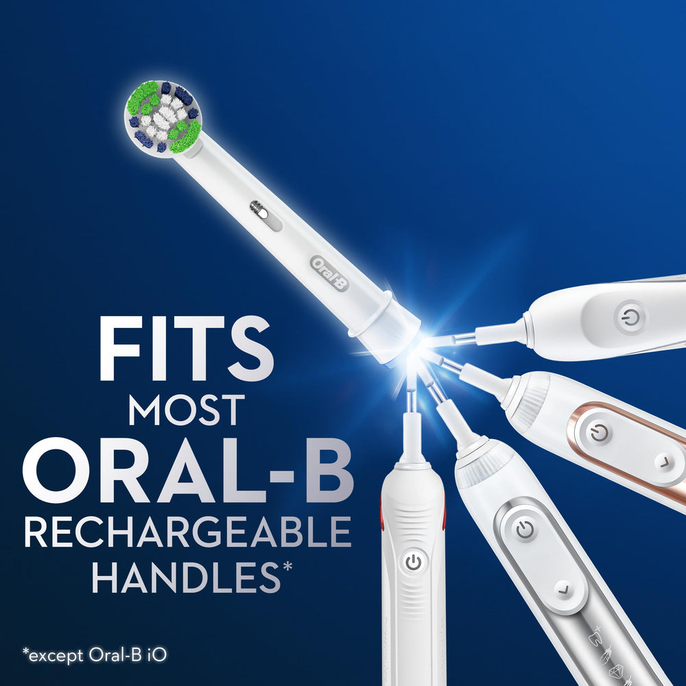 Oral-B banda Max Clean verde que indica cuándo reemplazar el cabezal