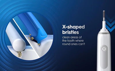 Oral-B conjunto completo de 4 cabezales listo para almacenar