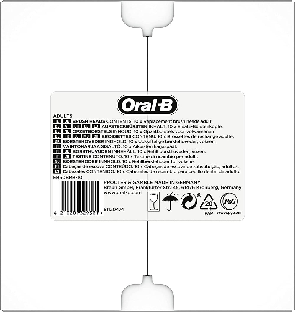 Oral-B CrossAction single head close-up highlighting precise cleaning