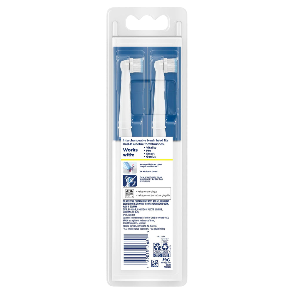 Oral-B detalle del acople del cabezal al mango mostrando ajuste seguro