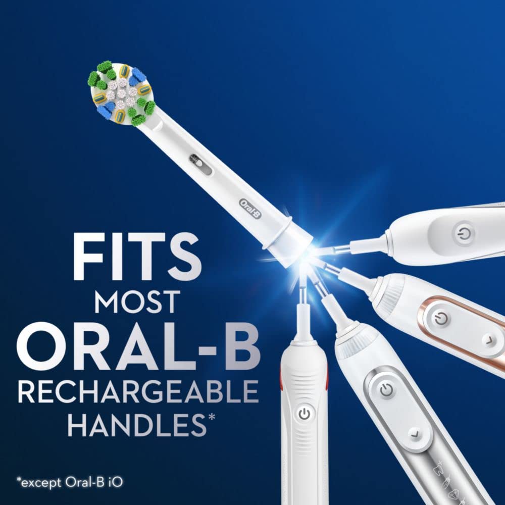 Oral-B cerdas cambiando de verde a amarillo indicando cuándo reemplazar para mejor rendimiento