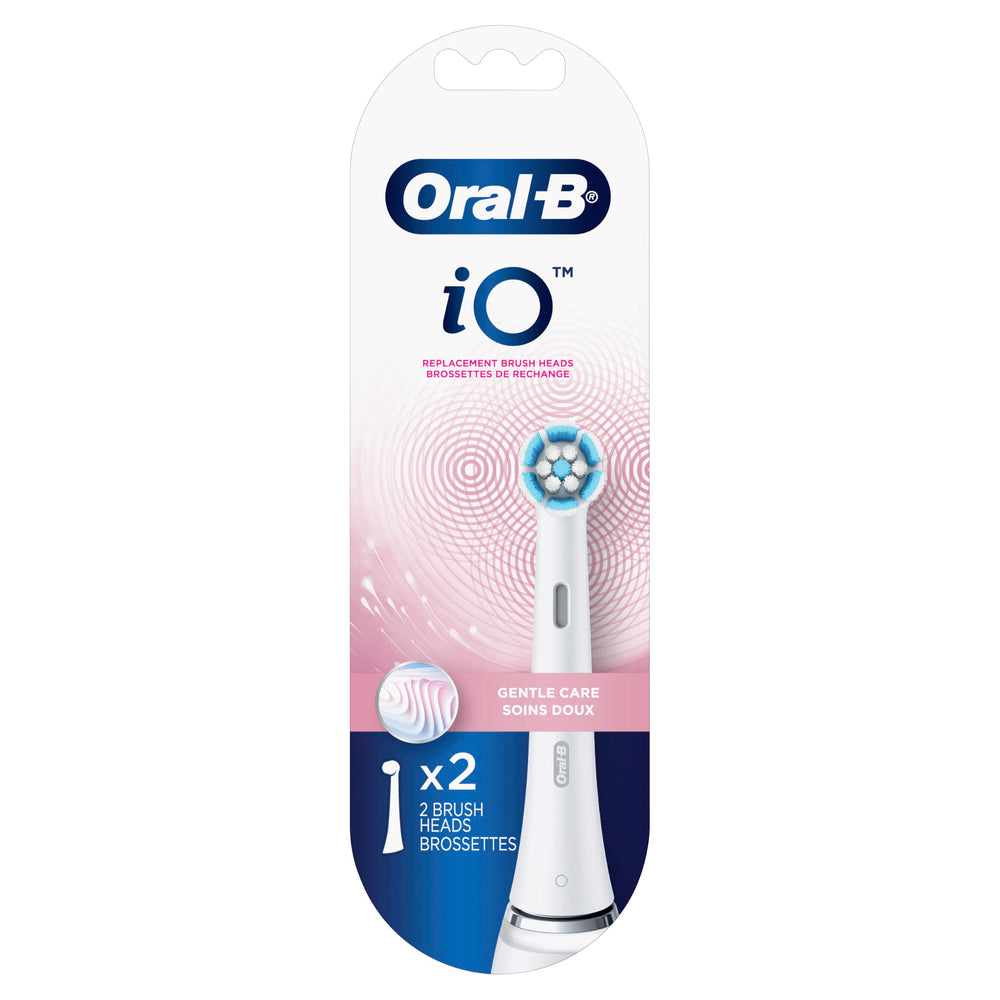 Oral-B iO dos unidades sobre mesa listos como repuesto inmediato