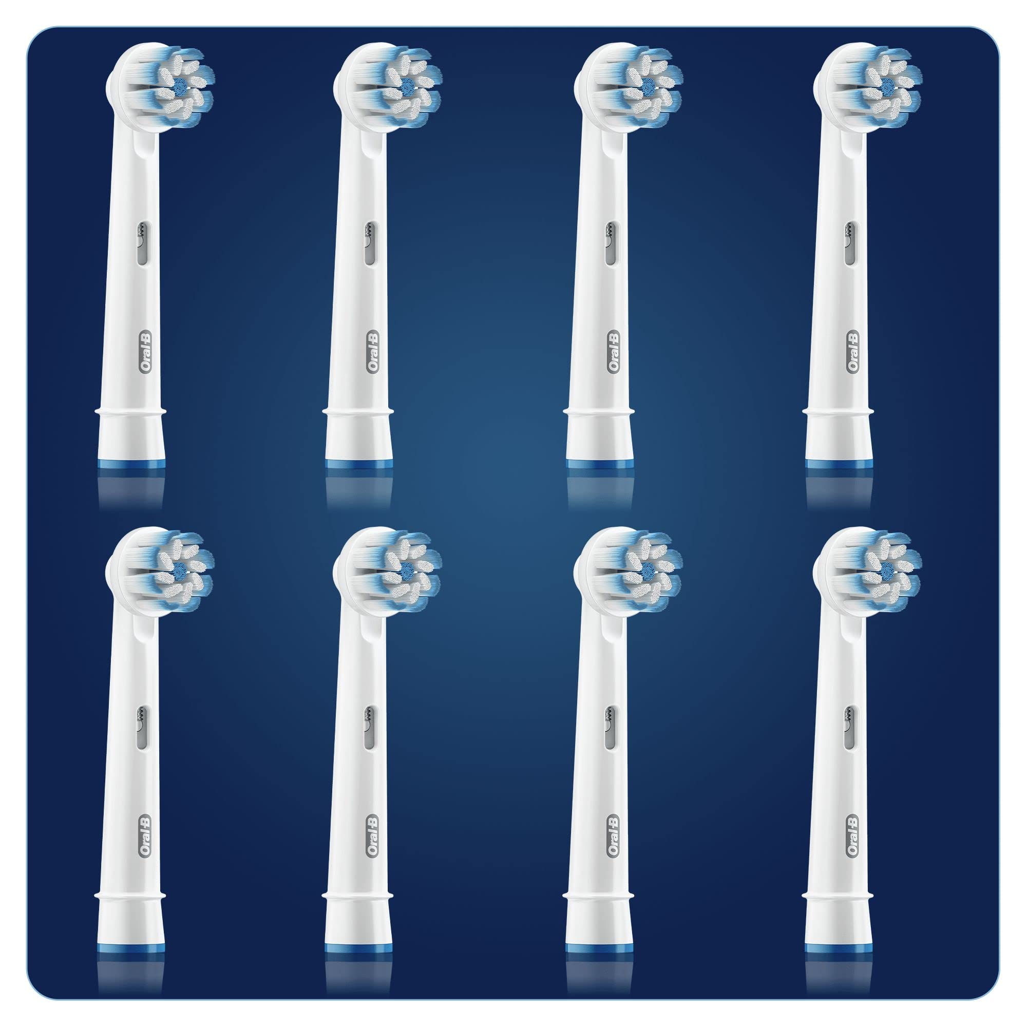 Oral-B pack de 8 recambios para cambio periódico y higiene continua