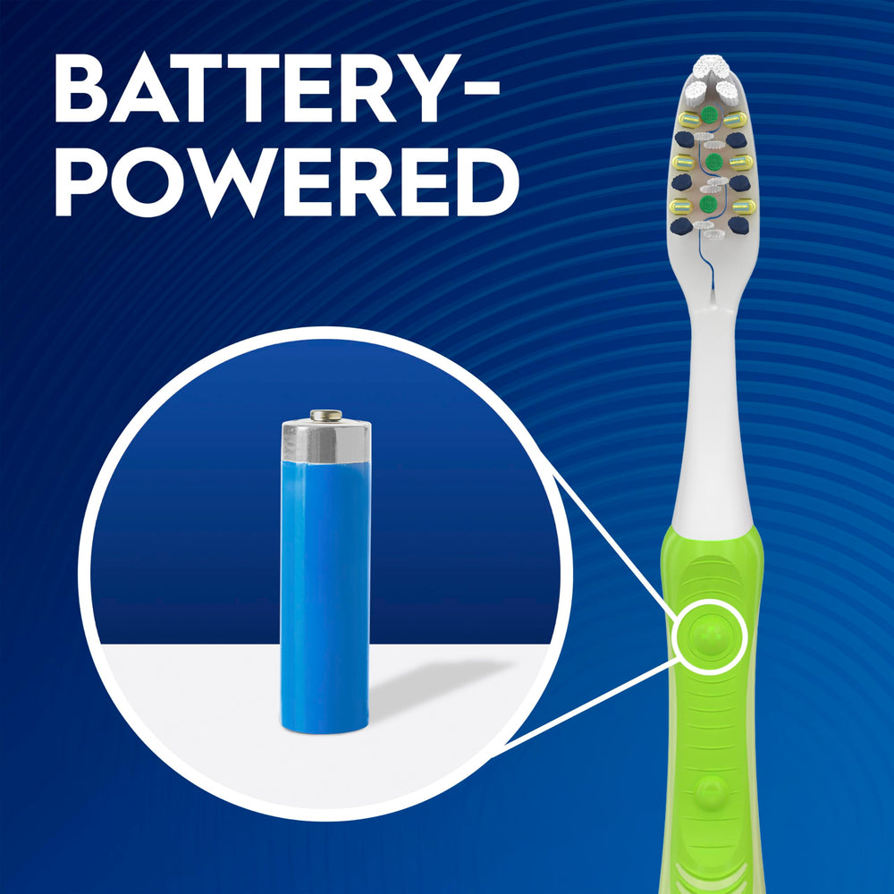 Oral-B Pulsar four replacement heads arranged for scheduled refreshing
