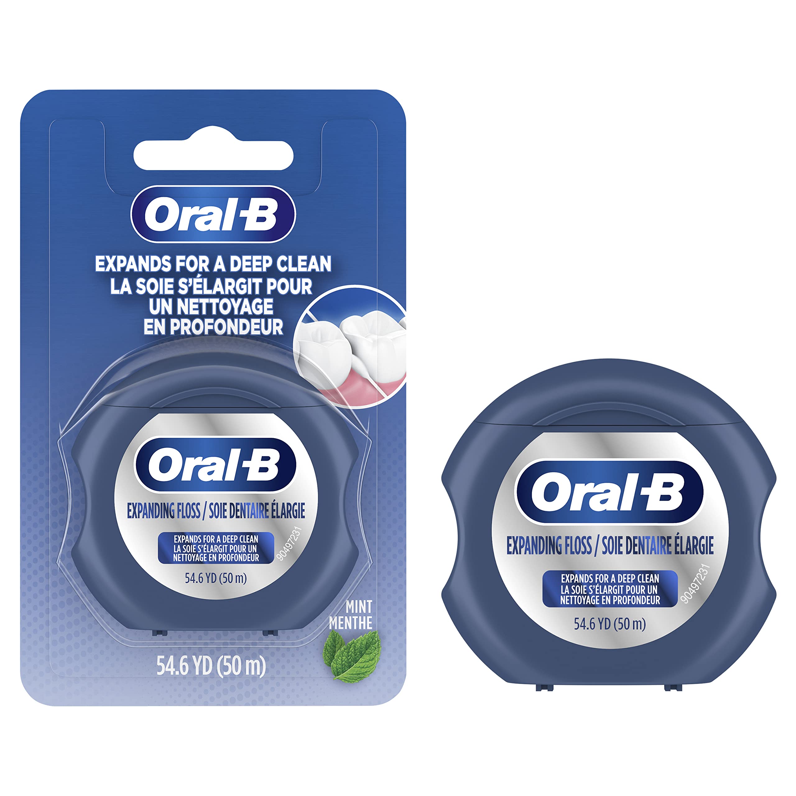 Oral-B textura de la fibra en primer plano que muestra suavidad para las encías