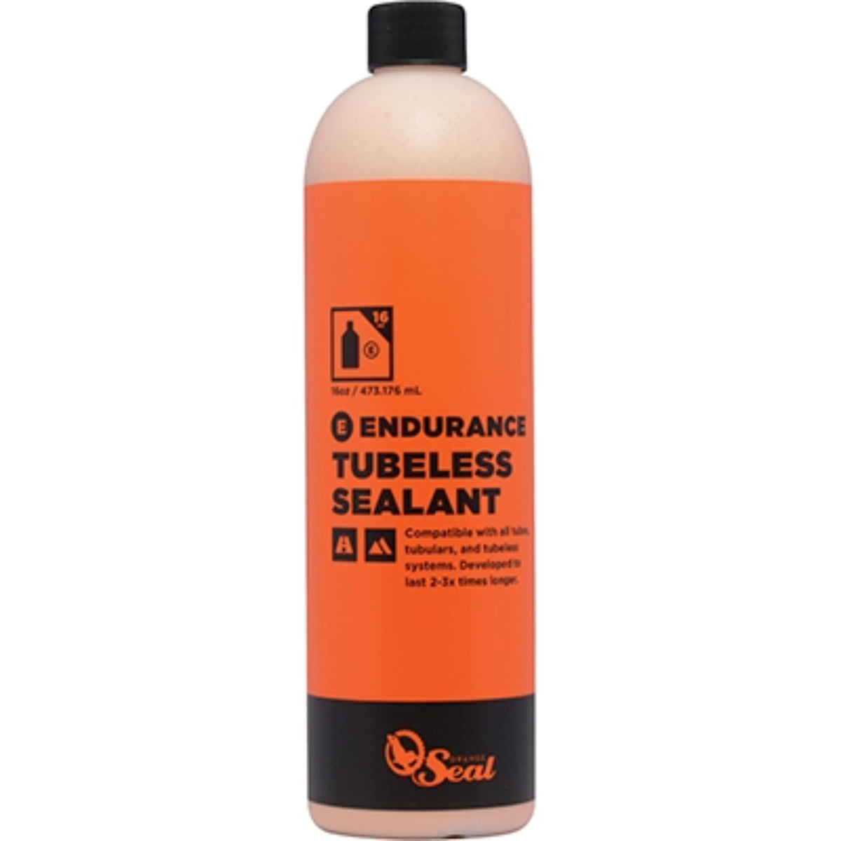 Orange Seal front packaging showing 16oz bottle and brand benefit