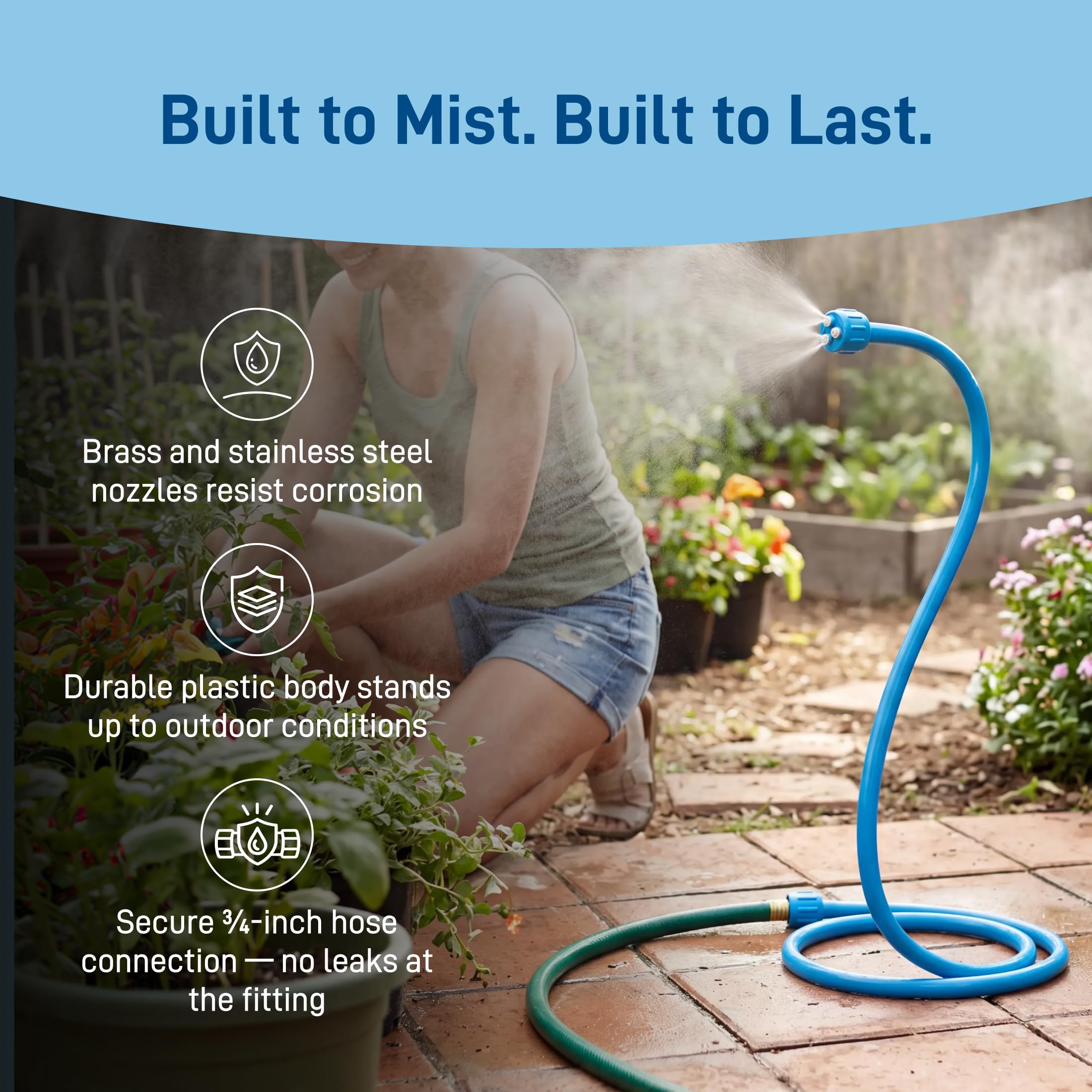 Orbit flexibilidad del brazo orientable para dirigir la niebla