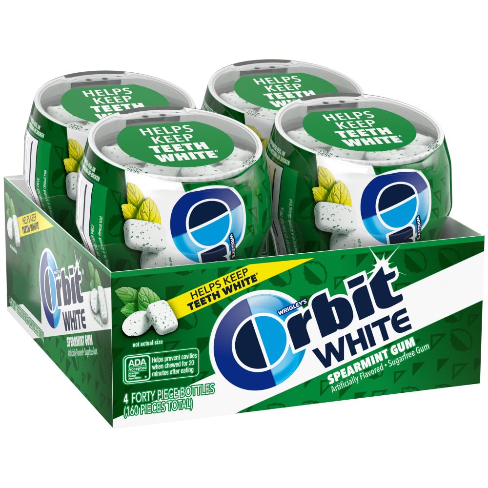 Orbit frasco frente con piezas visibles y frescor inmediato