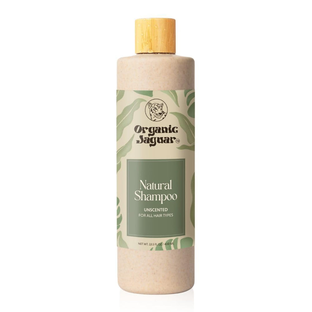 Organic Jaguar envase frontal mostrando diseño y volumen, transmite confianza