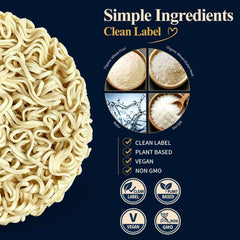 Orgearth fideos salteados con verduras, opción sabrosa y nutritiva