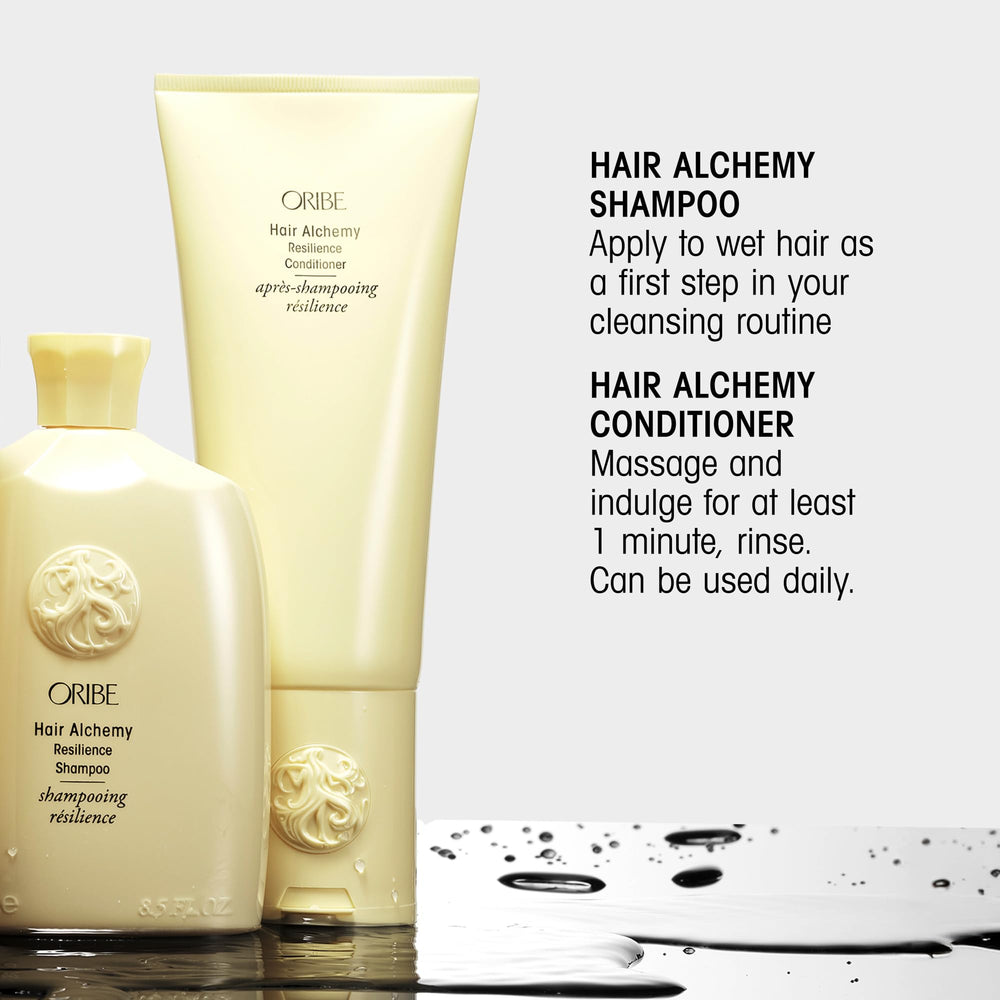 Oribe smooth hair after use showing reduced frizz and softer strands benefit