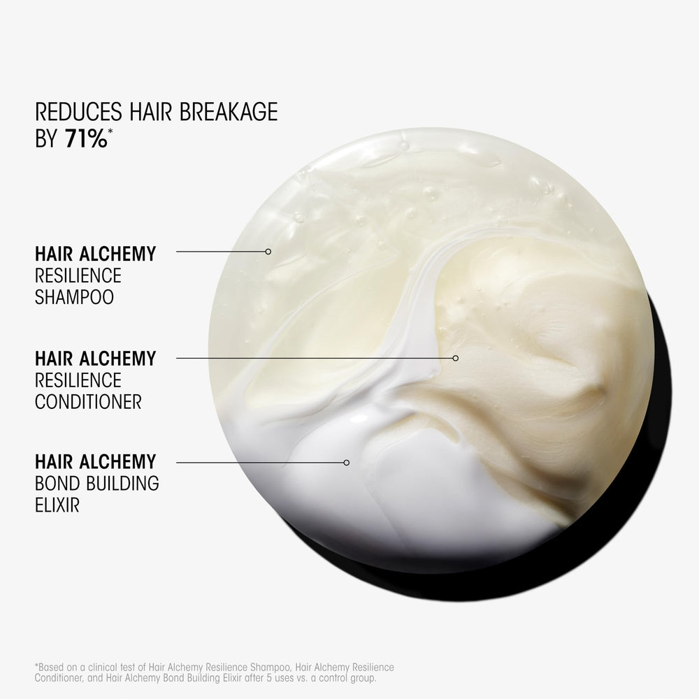 Oribe conditioner on bathroom vanity showing daily use and styling benefit