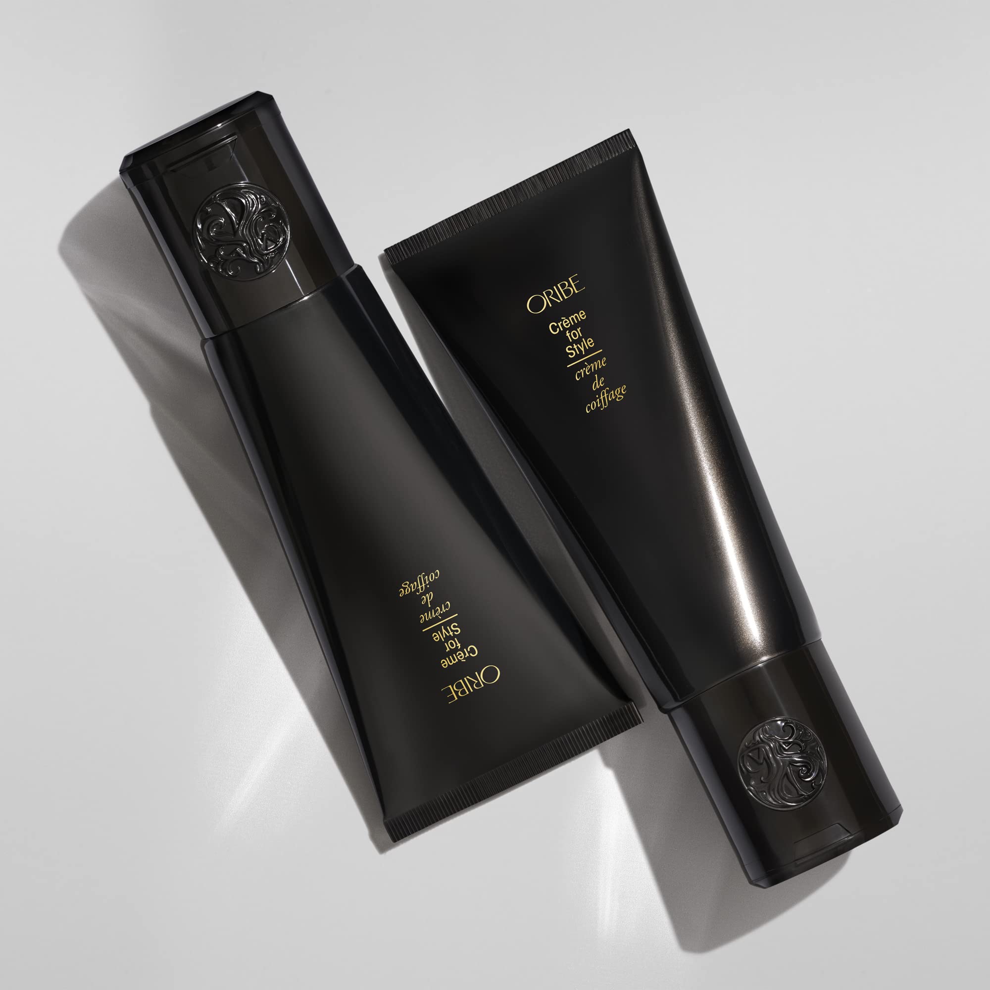 Etiqueta de Oribe con ingredientes visibles y formato claro