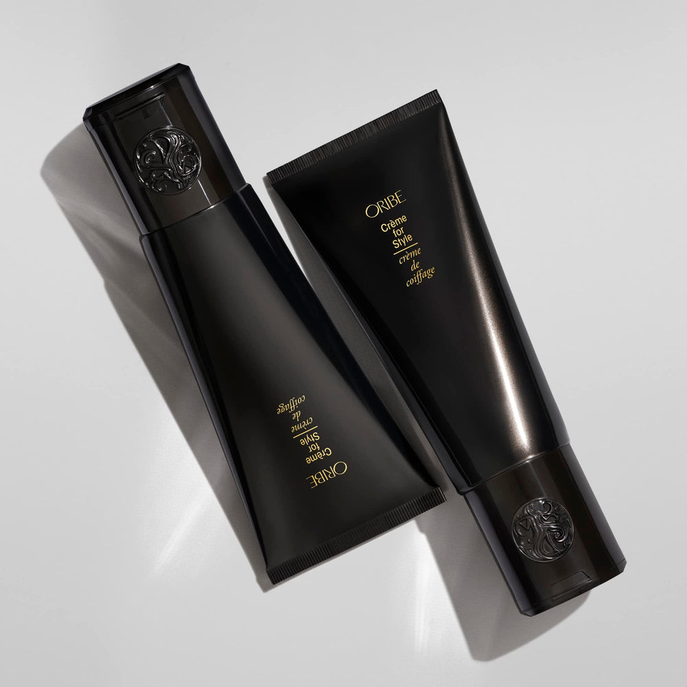 Etiqueta de Oribe con ingredientes visibles y formato claro