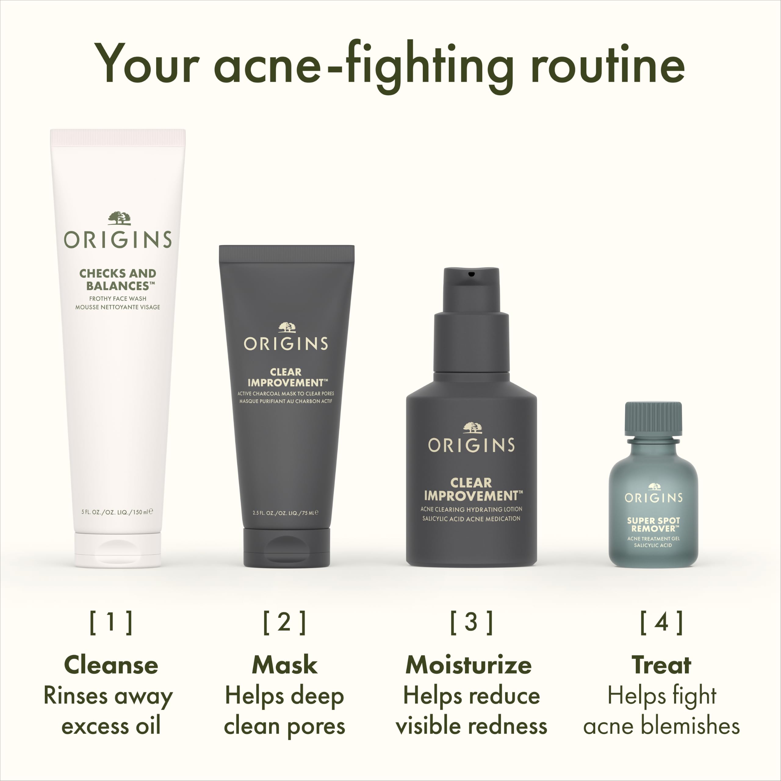 Origins en una rutina de baño mostrando uso habitual y conveniencia diaria