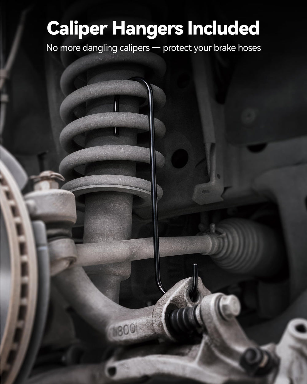 Orion Motor Tech adaptador en pistón demostrando compatibilidad múltiple
