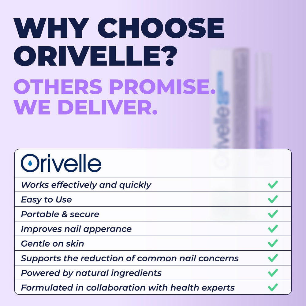 Orivelle pluma etiqueta ingredientes destacando aceite de árbol de té