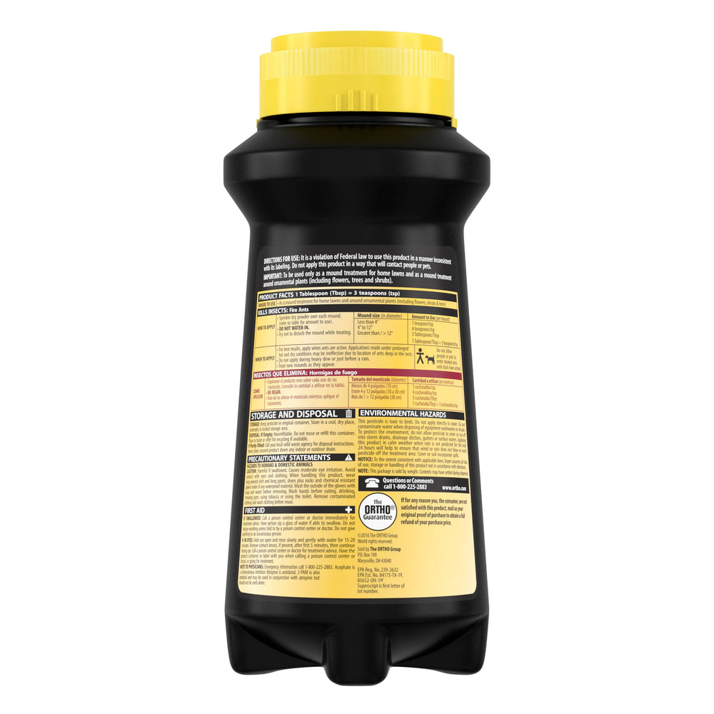 Ortho Orthene pack con dos botellas listo para múltiples tratamientos
