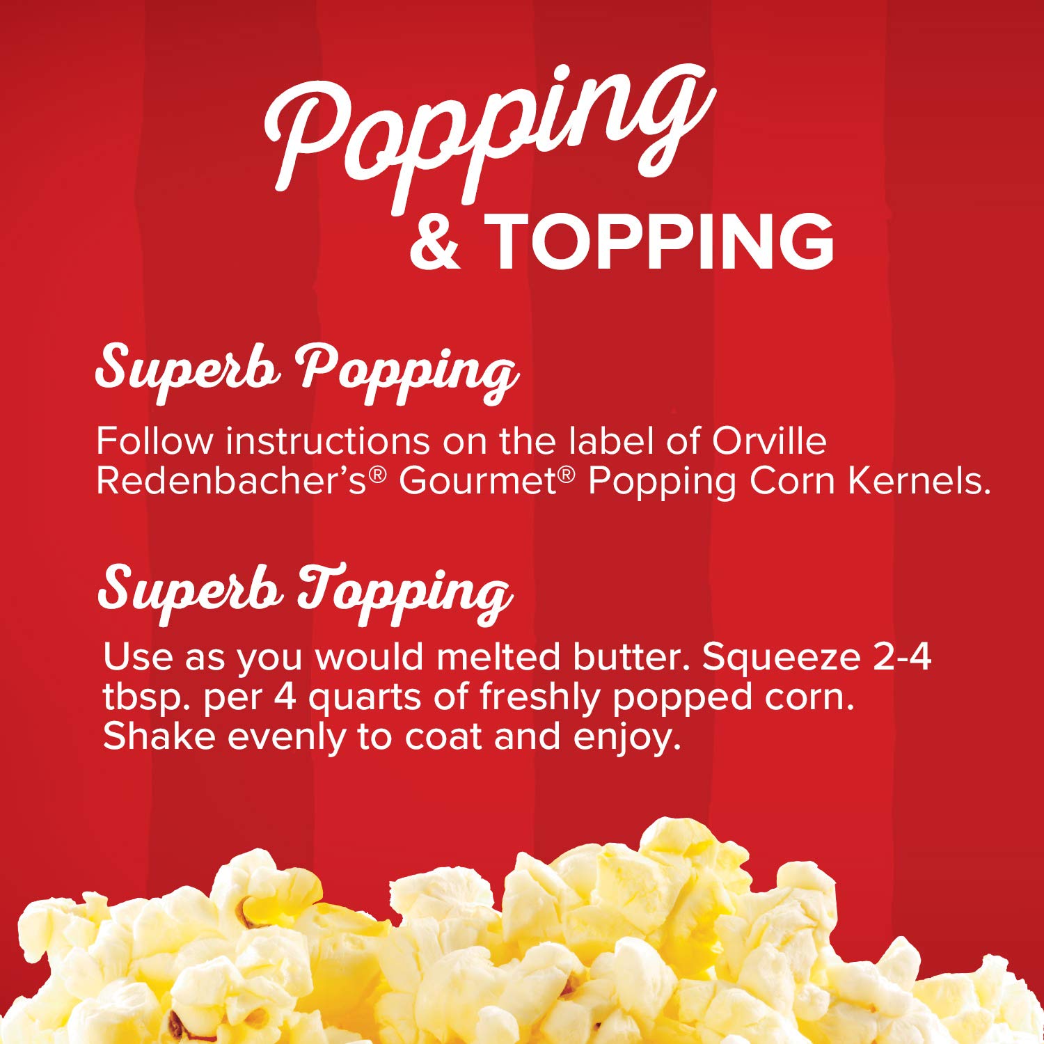 Orville Redenbacher's noche de película con palomitas sazonadas, ambiente familiar