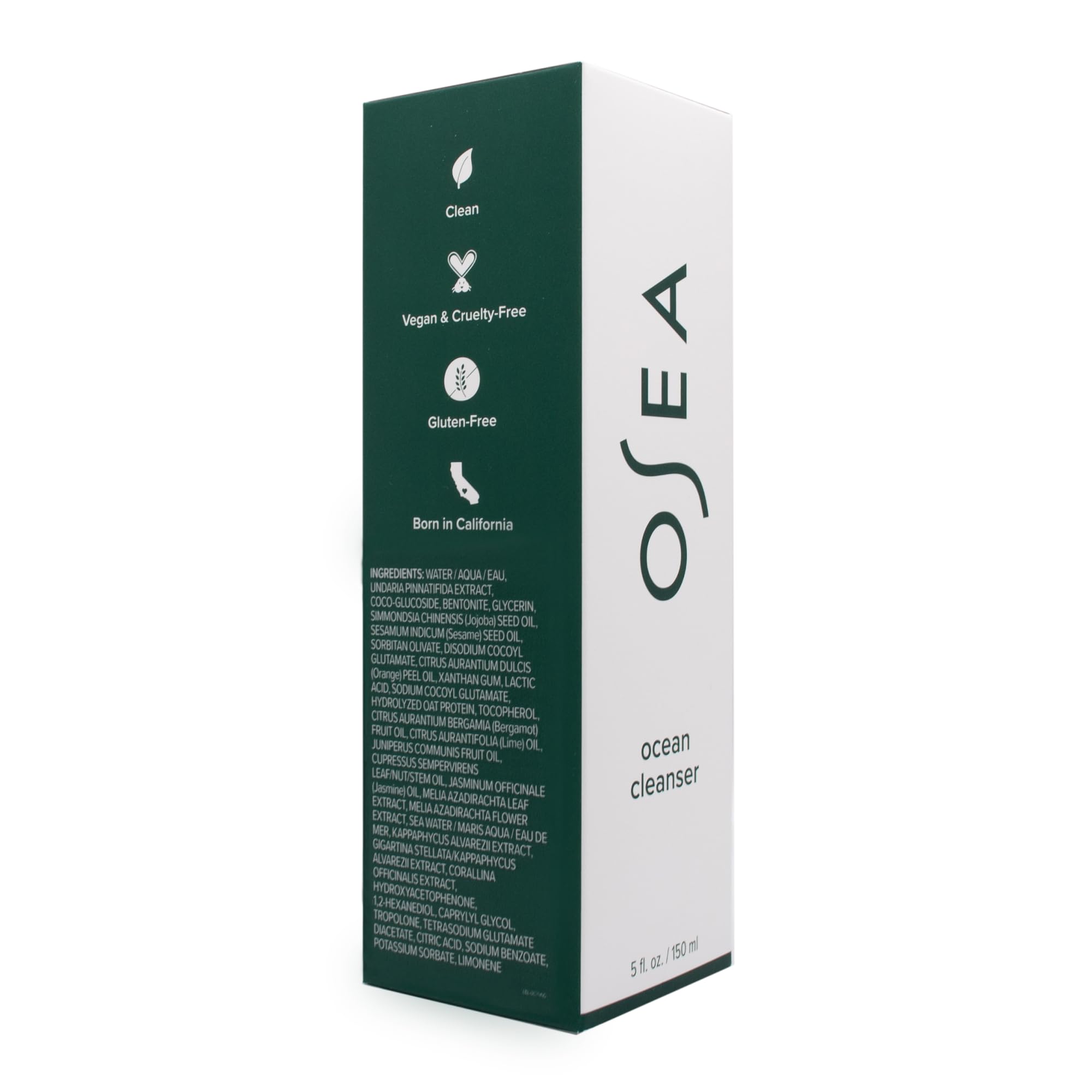 OSEA Ocean Cleanser entorno estilo spa, sensación de bienestar