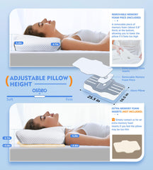 Osteo funda 5D transpirable, favorece flujo de aire y sensación fresca