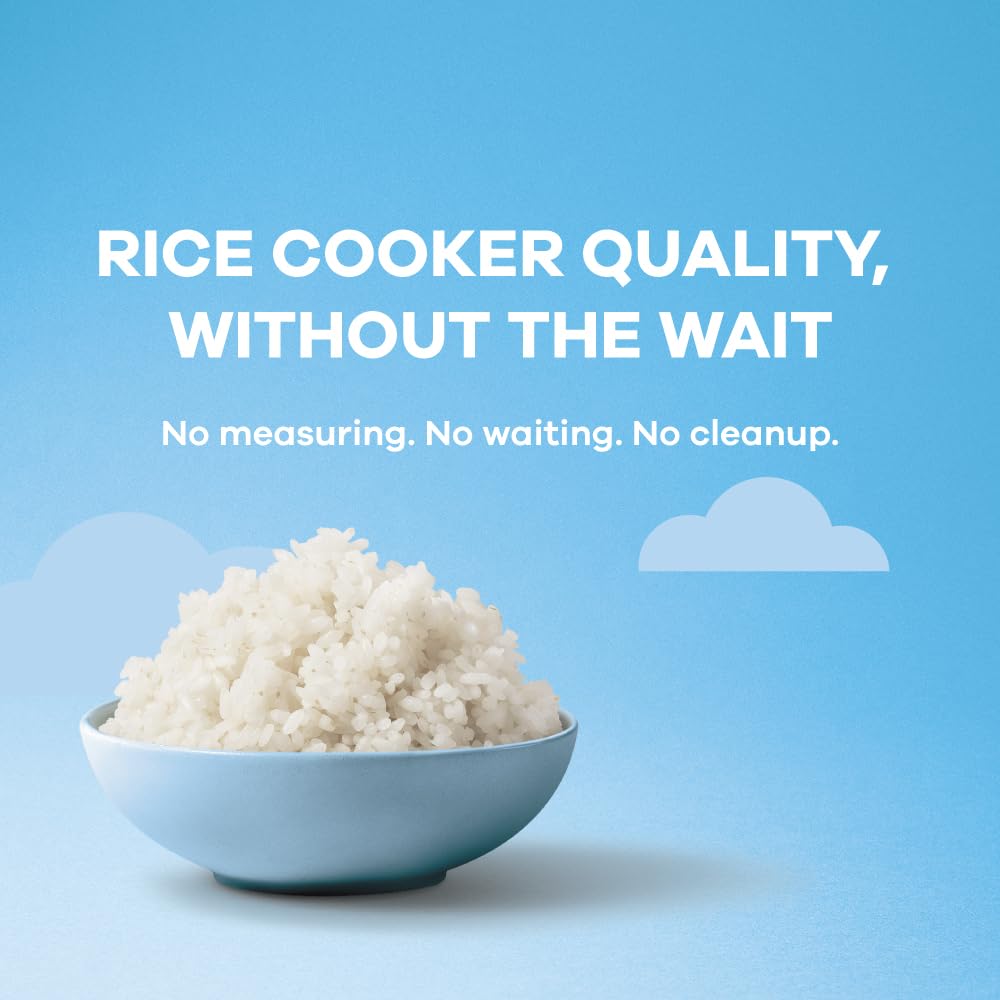 OTOKI usuario en oficina disfrutando arroz listo que ahorra tiempo