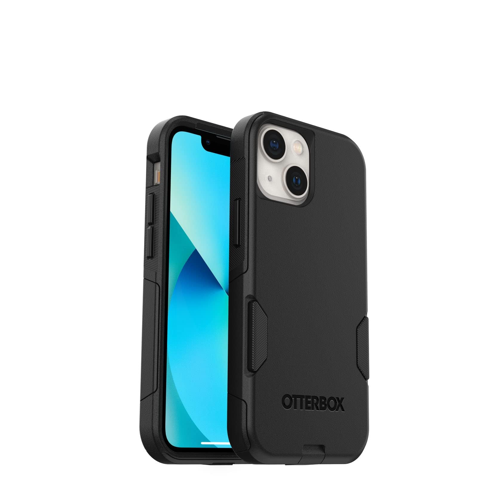 OtterBox Commuter front view showing slim profile and pocket-friendly benefit
