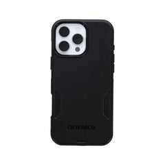 OtterBox vista frontal de la funda Commuter negra, protección delantera y ajuste preciso