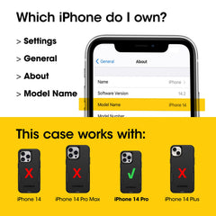 OtterBox Commuter primer plano lateral, agarre seguro y manejo cómodo