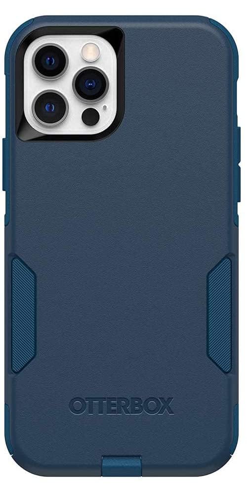 OtterBox vista lateral que destaca el perfil delgado y agarre seguro