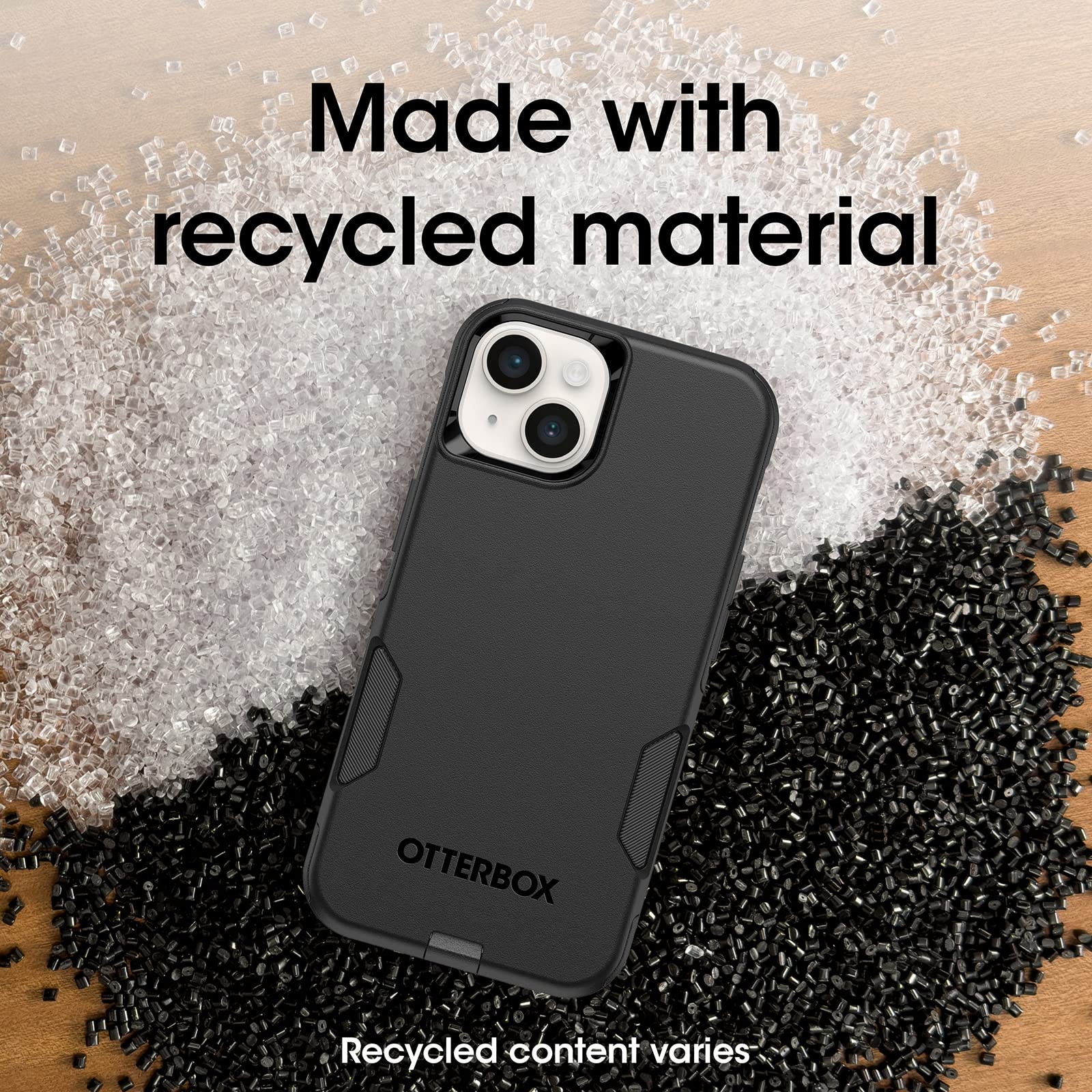 OtterBox Commuter on a commuter table scene showing durable protection benefit