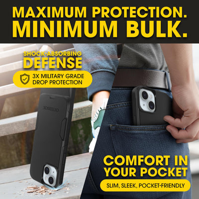 OtterBox Commuter MagSafe magnets aligning with MagSafe charger benefit