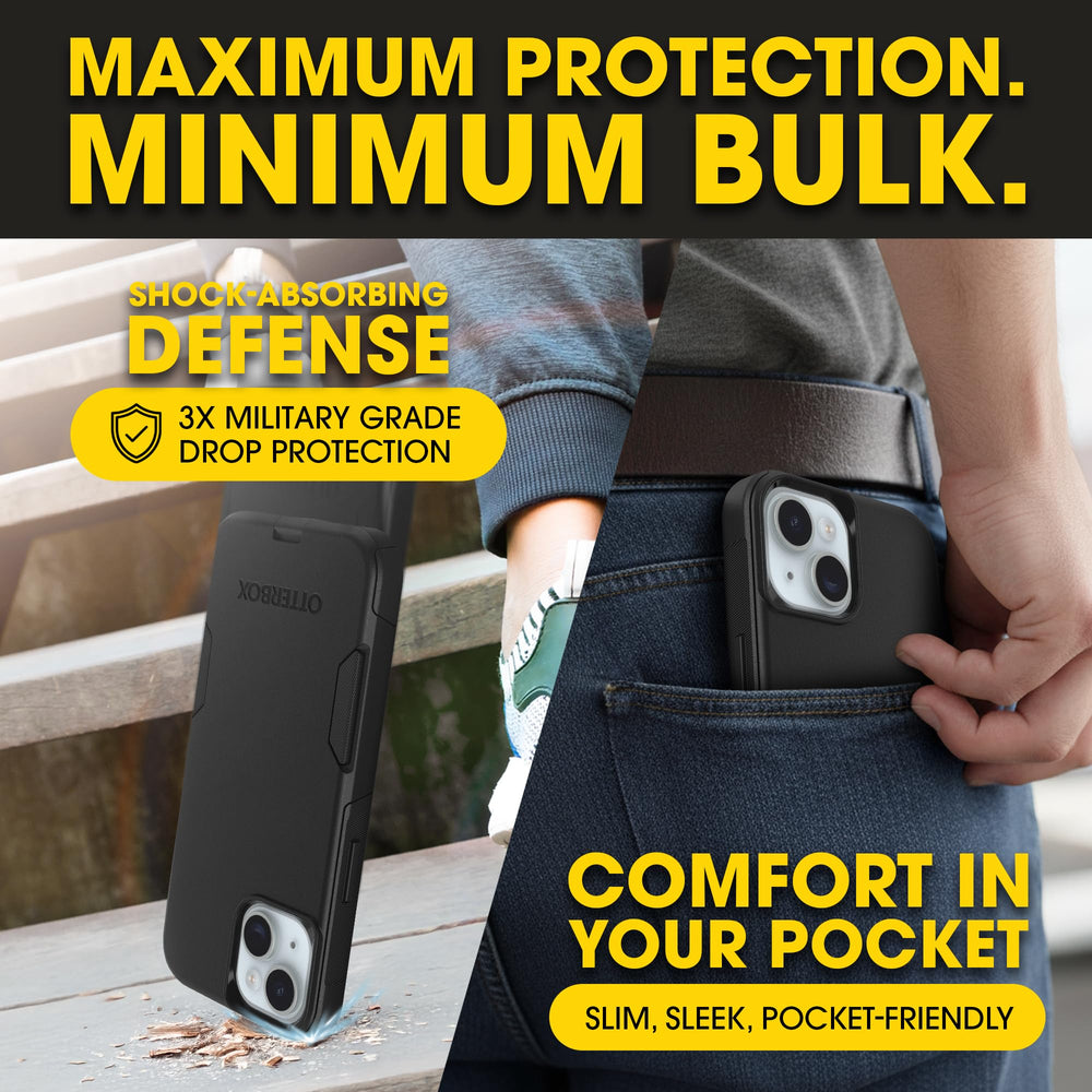 OtterBox Commuter MagSafe magnets aligning with MagSafe charger benefit