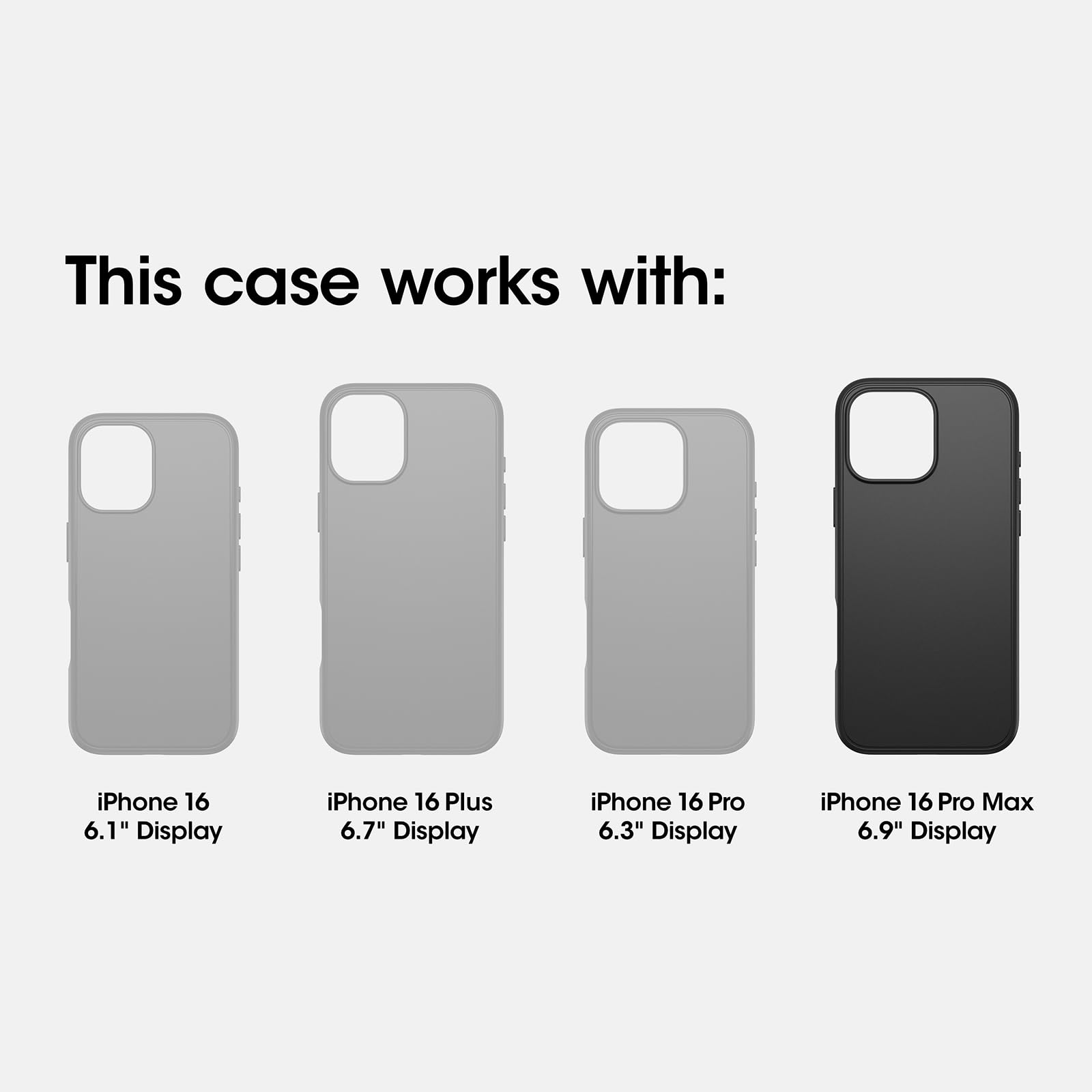 OtterBox detalle trasero con bumpers de cámara que protegen de impactos fuertes