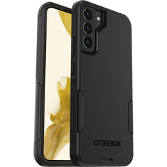 OtterBox vista frontal de la funda negra con protección y estilo