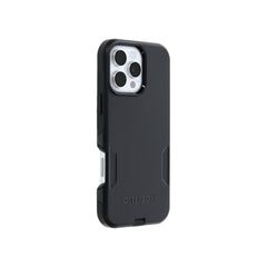 OtterBox funda Commuter conectada a cargador MagSafe mostrando compatibilidad rápida